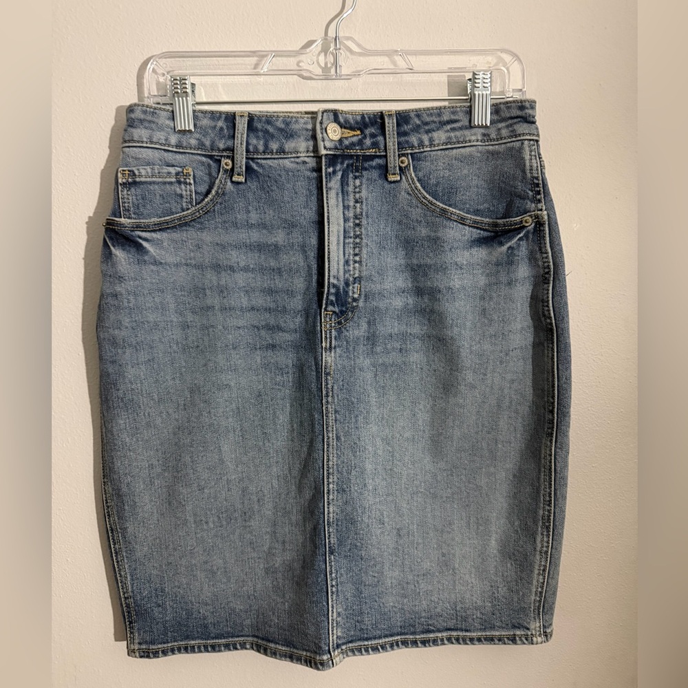 Old Navy Denim Midi Skirt - Blue